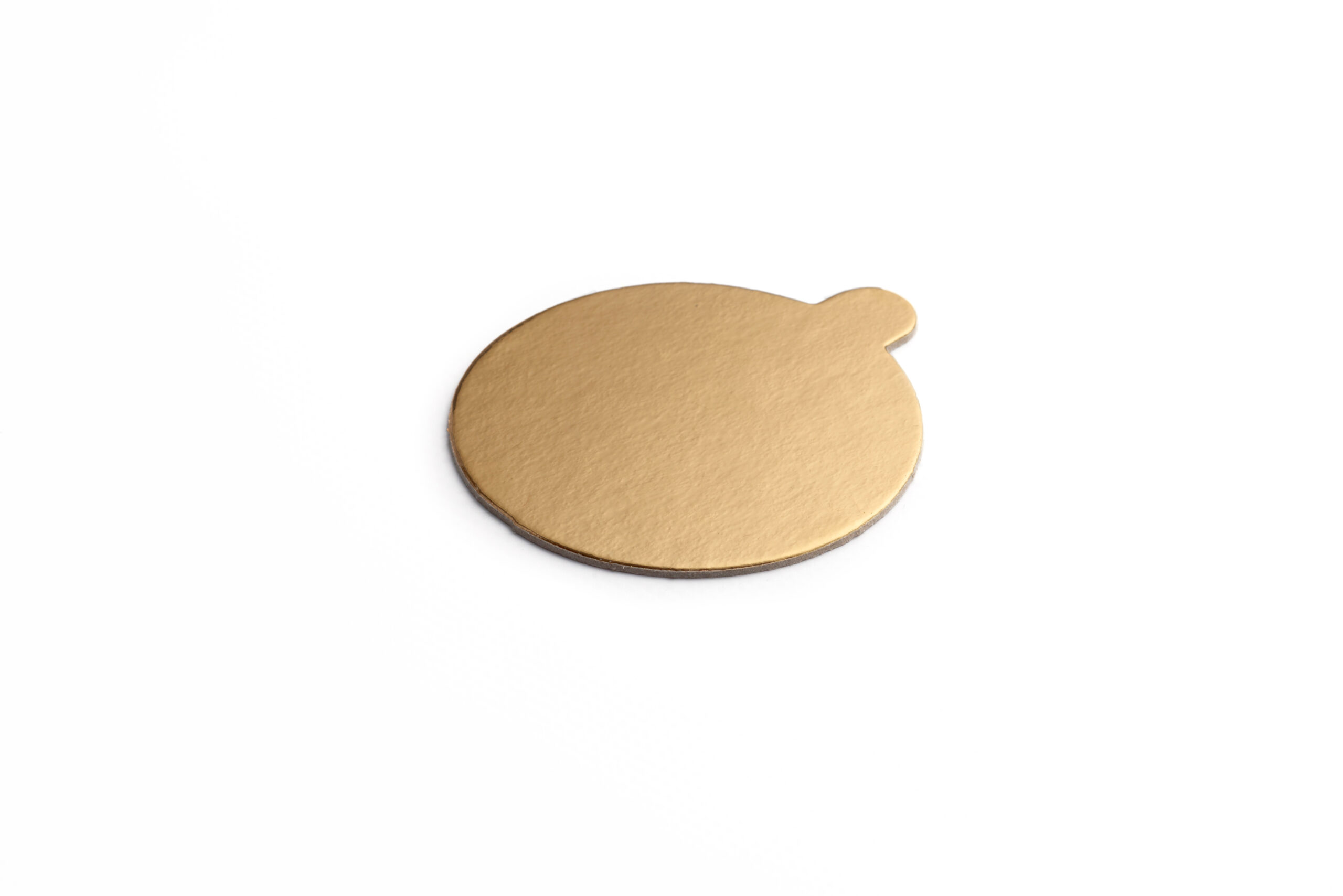 333040 Goudkarton mini Ø5 Goudkarton mini 1000 gr / m2 goud / wit Ø5 cm - Afbeelding 1