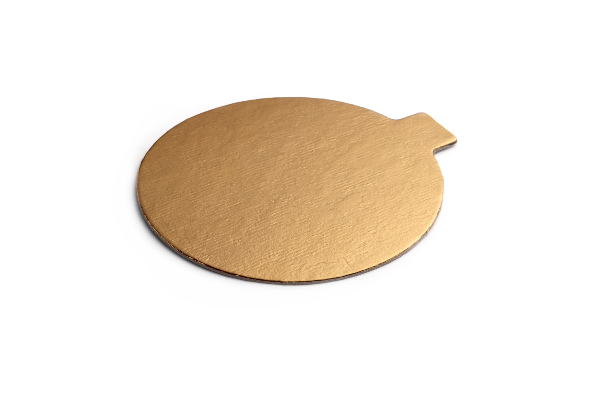 333043 Goudkarton mini Ø10 Goudkarton mini 1000 gr / m2 goud / wit Ø10 cm - Afbeelding 1