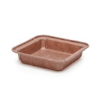 Bakvormen square pie 68*68*18h mm bruin