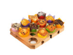 Tulip / lotus cup tray 12x20 (VERPAKT PER 5) - Afbeelding 3