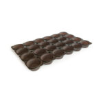 Muffintray bruin 4x6 50 grs
