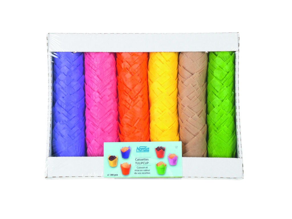 Tulip cups assorti 110/35 (6x50 stuks)